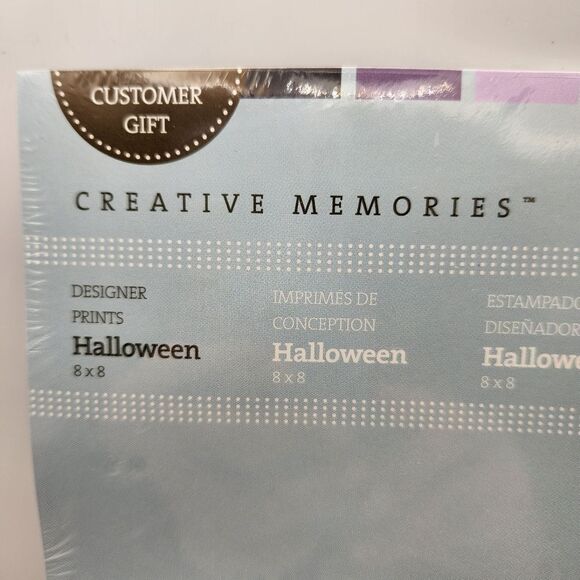 Creative Memories Customer Gift Halloween Designer Prints 8x8 From 2008 - Picture 2 of 5